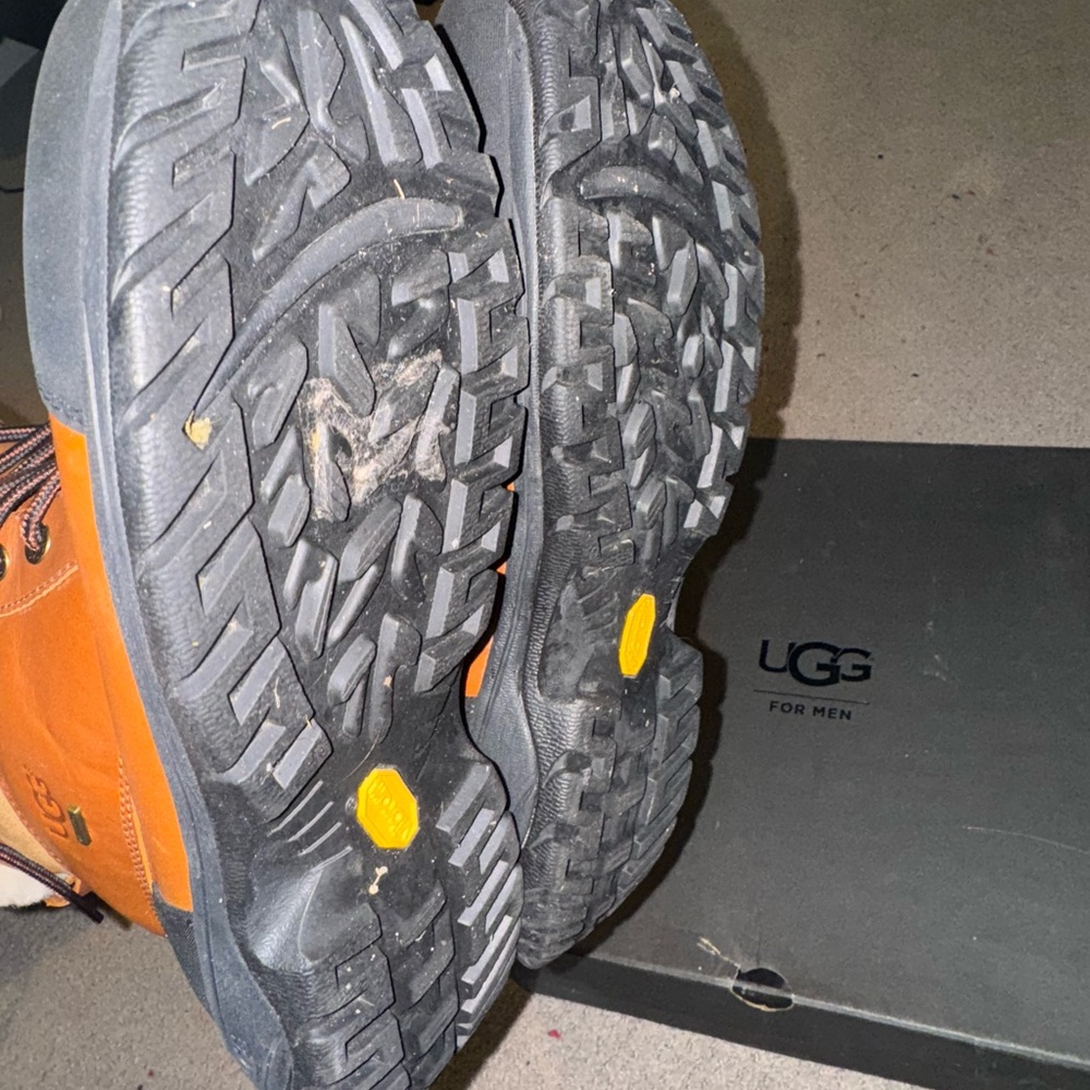 UGG Brown and Black Winter Boots - Picture 4 of 9